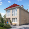 Купите двухэтажный дом 120,6 кв.м в Краснодаре